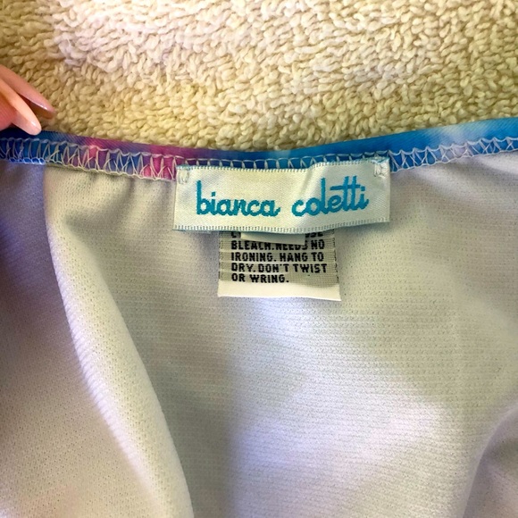 Deep V, halter tie dye one piece - Picture 5 of 5